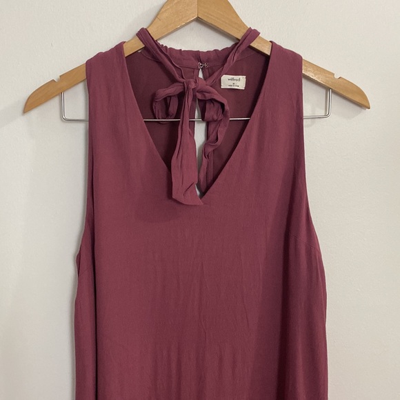 Aritzia Wilfred sleeveless women’s midi dress, medium size - Picture 2 of 9